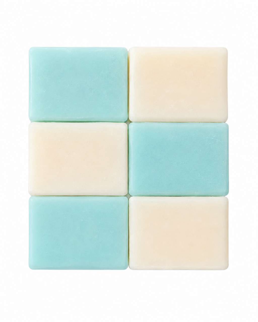 Travel Soap Set  Aqua & Goat Milk Coconut Soap  6 Handmade Mini Soaps Scent Reveal Studio