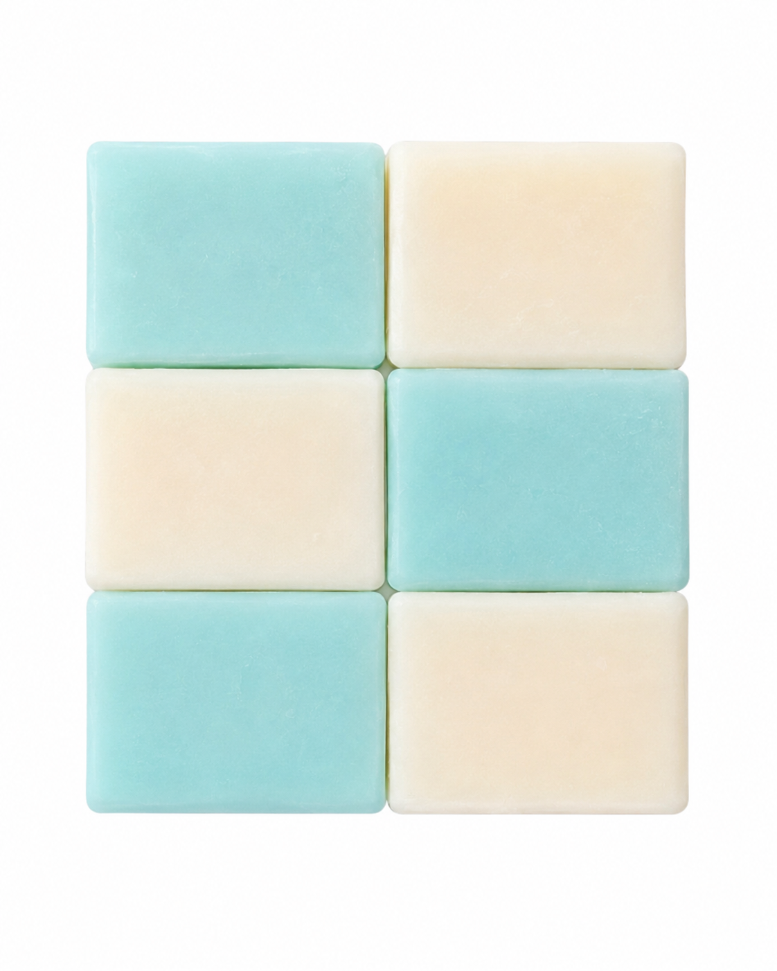 Travel Soap Set  Aqua & Goat Milk Coconut Soap  6 Handmade Mini Soaps Scent Reveal Studio