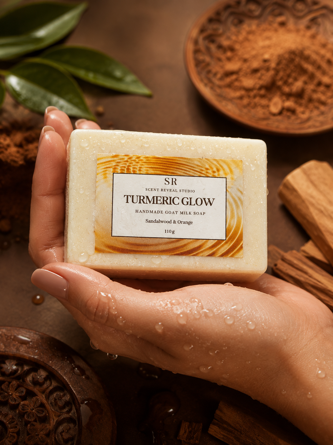 Turmeric Gold Goat Milk  Brightening & Moisturising Soap