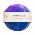 Crystal Breeze Ball Soap  Handmade Glycerin Spa Soap  Fresh Breeze
