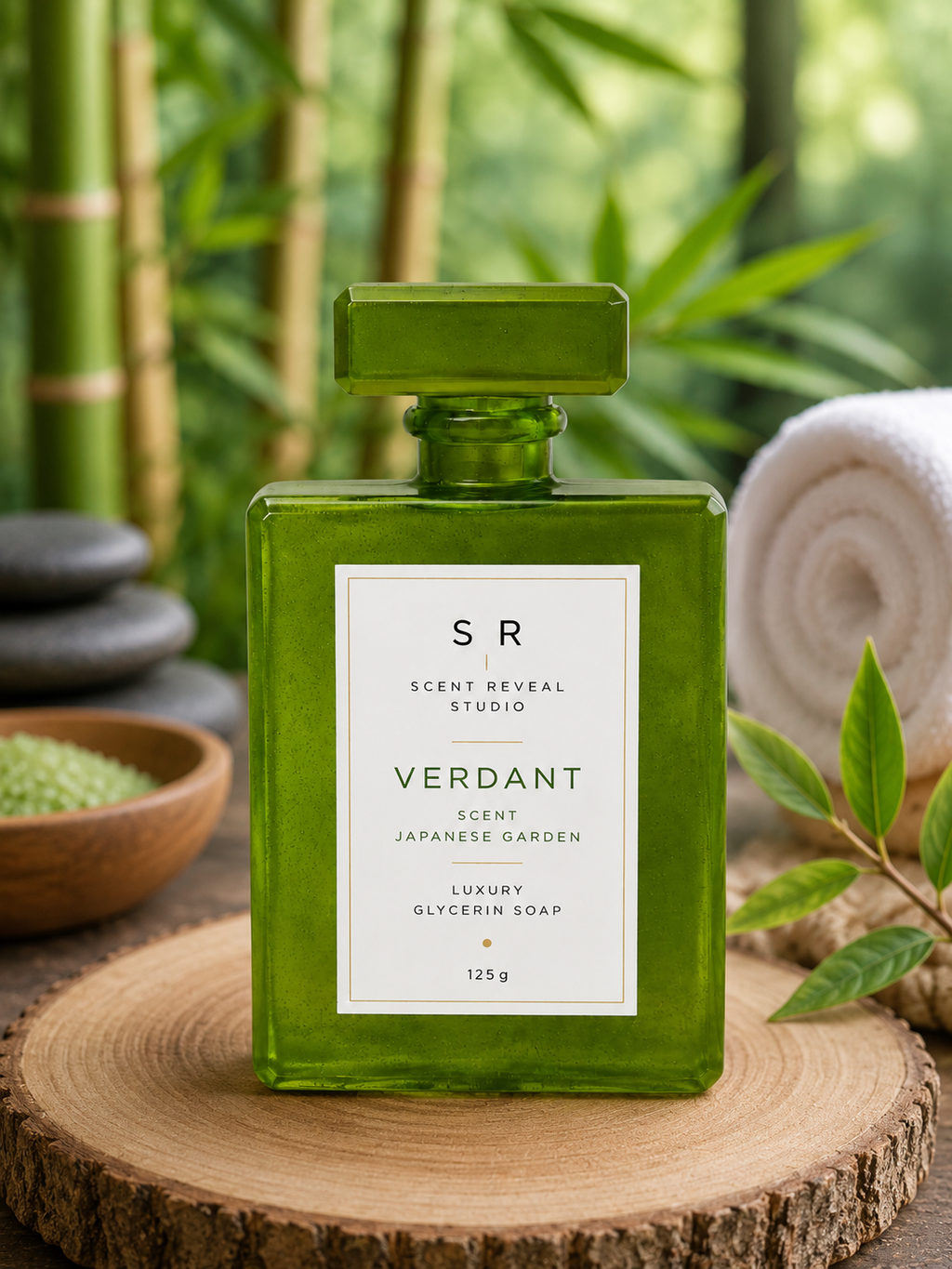 Verdant Japanese Garden Luxury Glycerin Soap