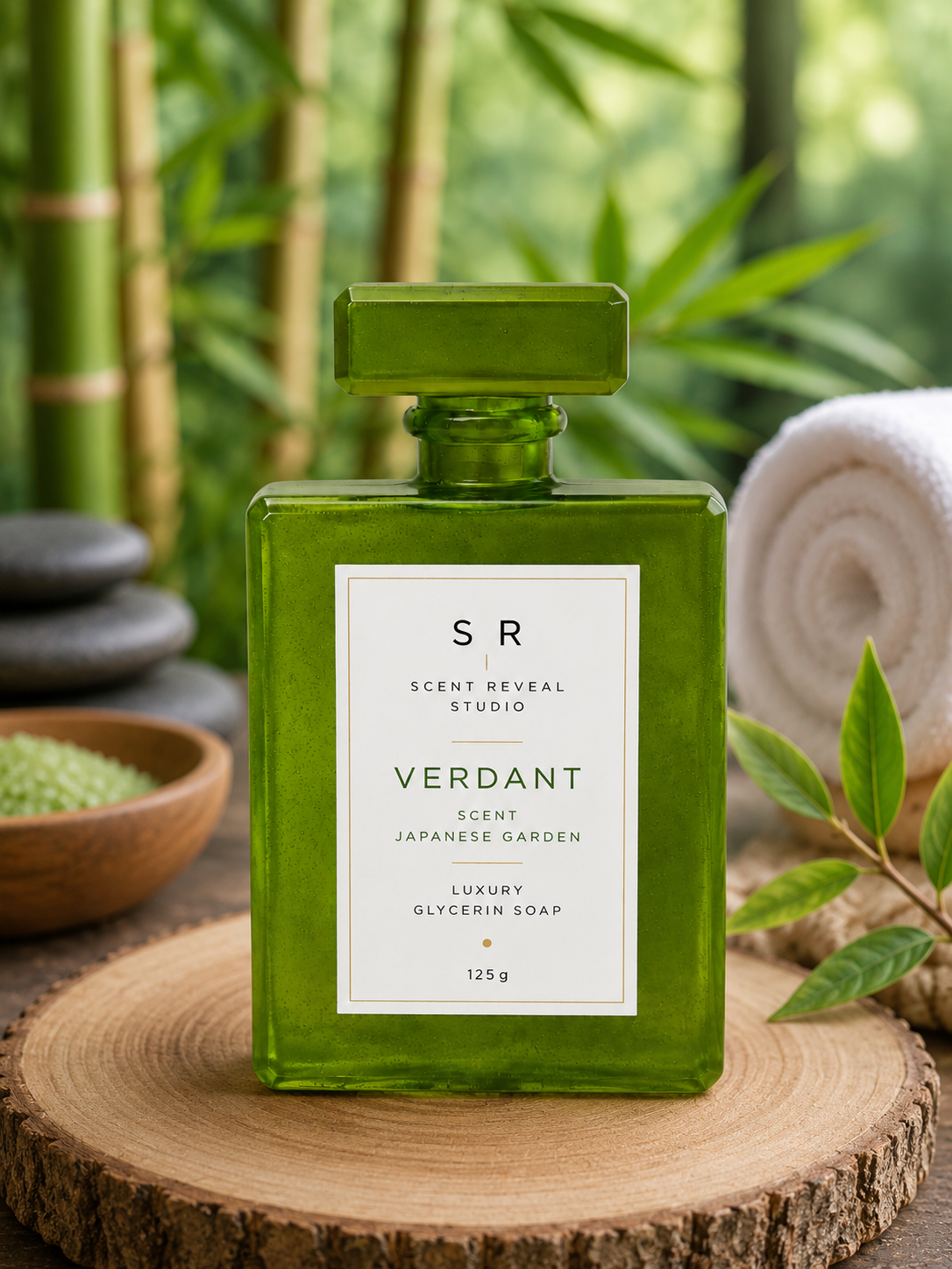 Verdant Japanese Garden Luxury Glycerin Soap