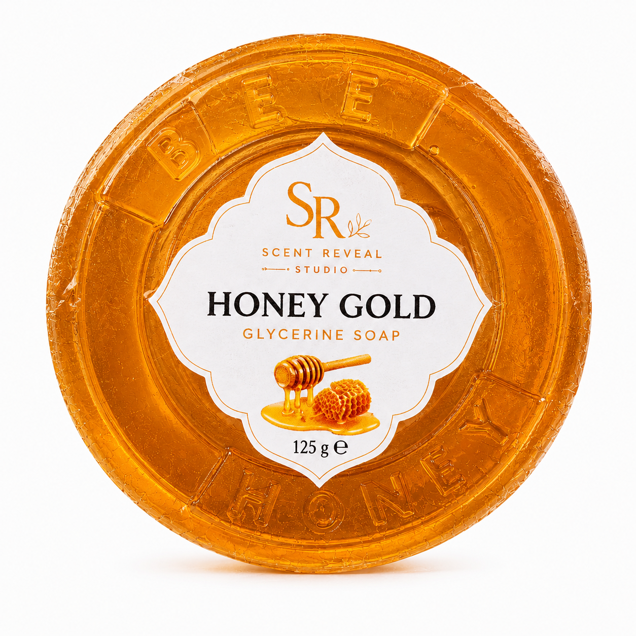 Honey Gold glycerin soap bar