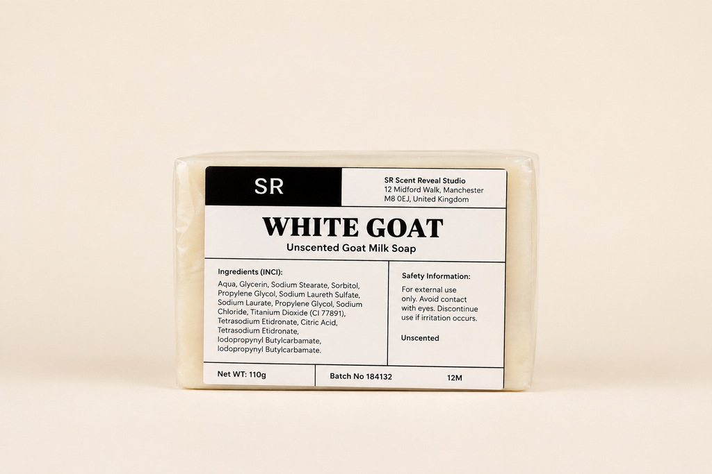 Unscented Goat Milk Soap White Goat Sensitive Skin